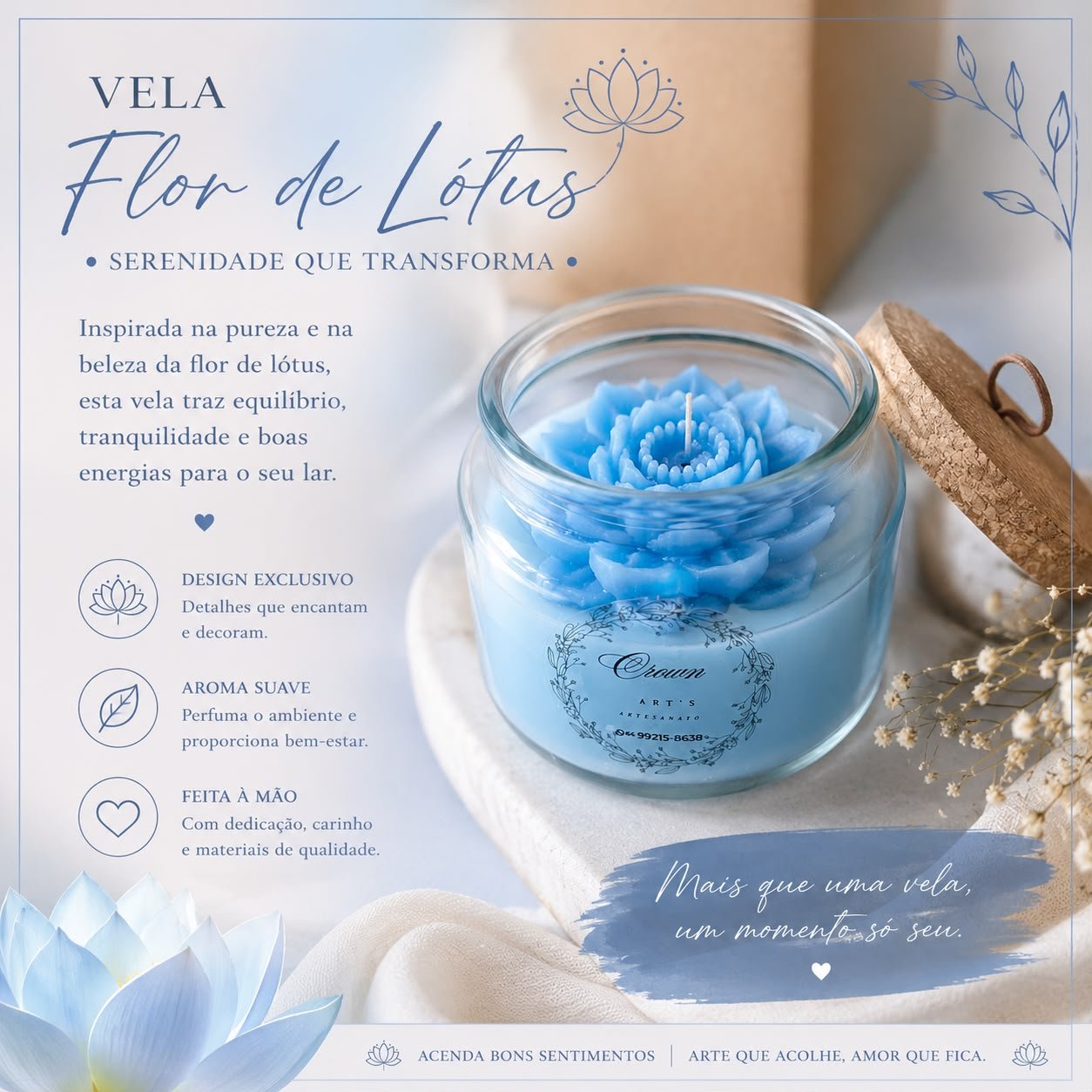 vela aromatizada.....