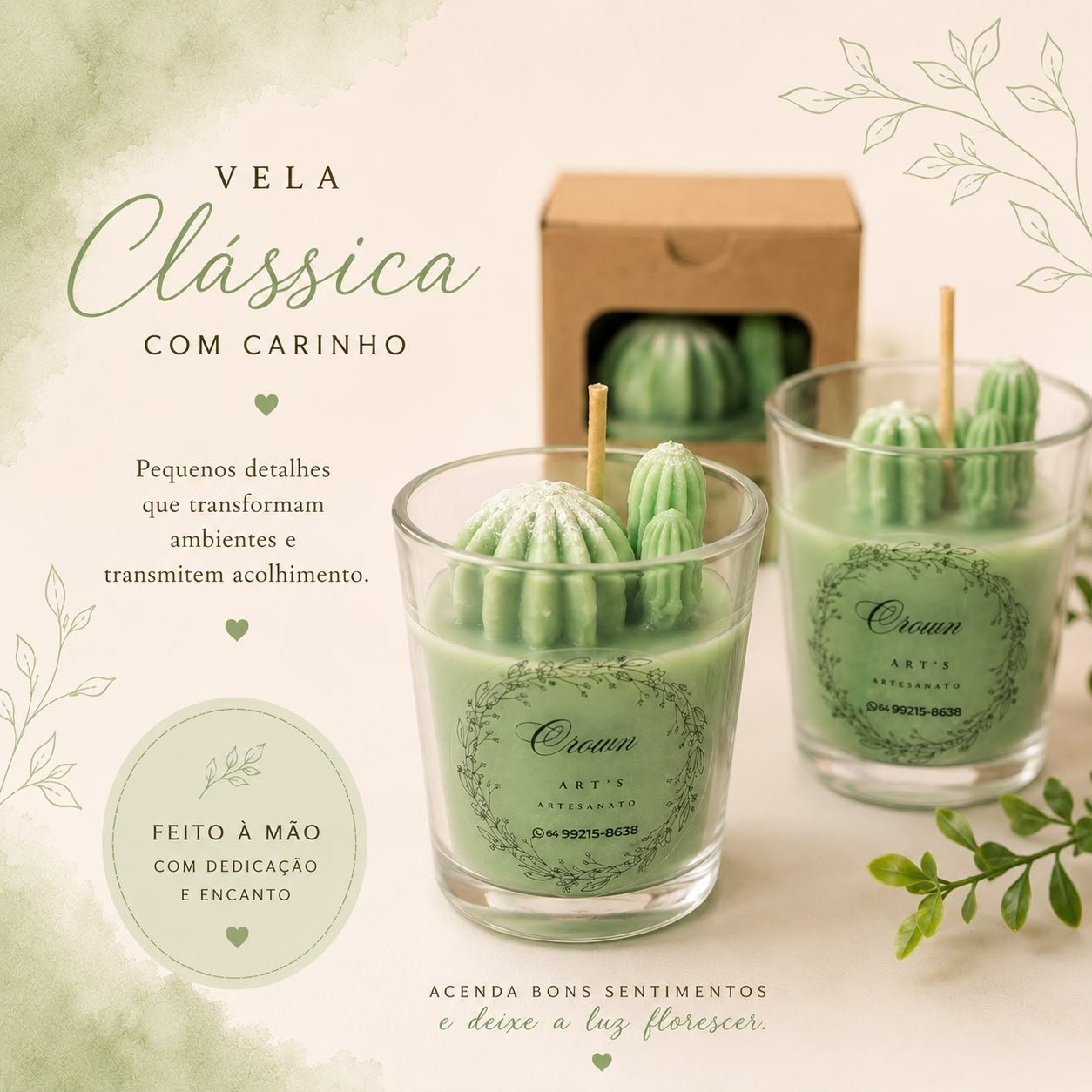 vela aromatizada.....